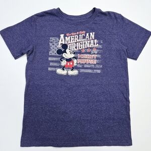 Disney Store~The One And Only American Original Mickey Mouse Kids T-Shirt Size M